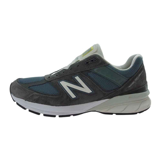 NEW BALANCE ニューバランス M990BE5 × SSZ × Akio Hasegawa 長谷川昭雄 990V5 スニーカー グレー系 27.5cm【中古】