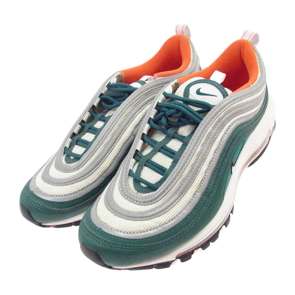 NIKE ナイキ 921826-300 AIR MAX 97 エアマックス スニーカー グリーン系 シルバー系 26cm【中古】