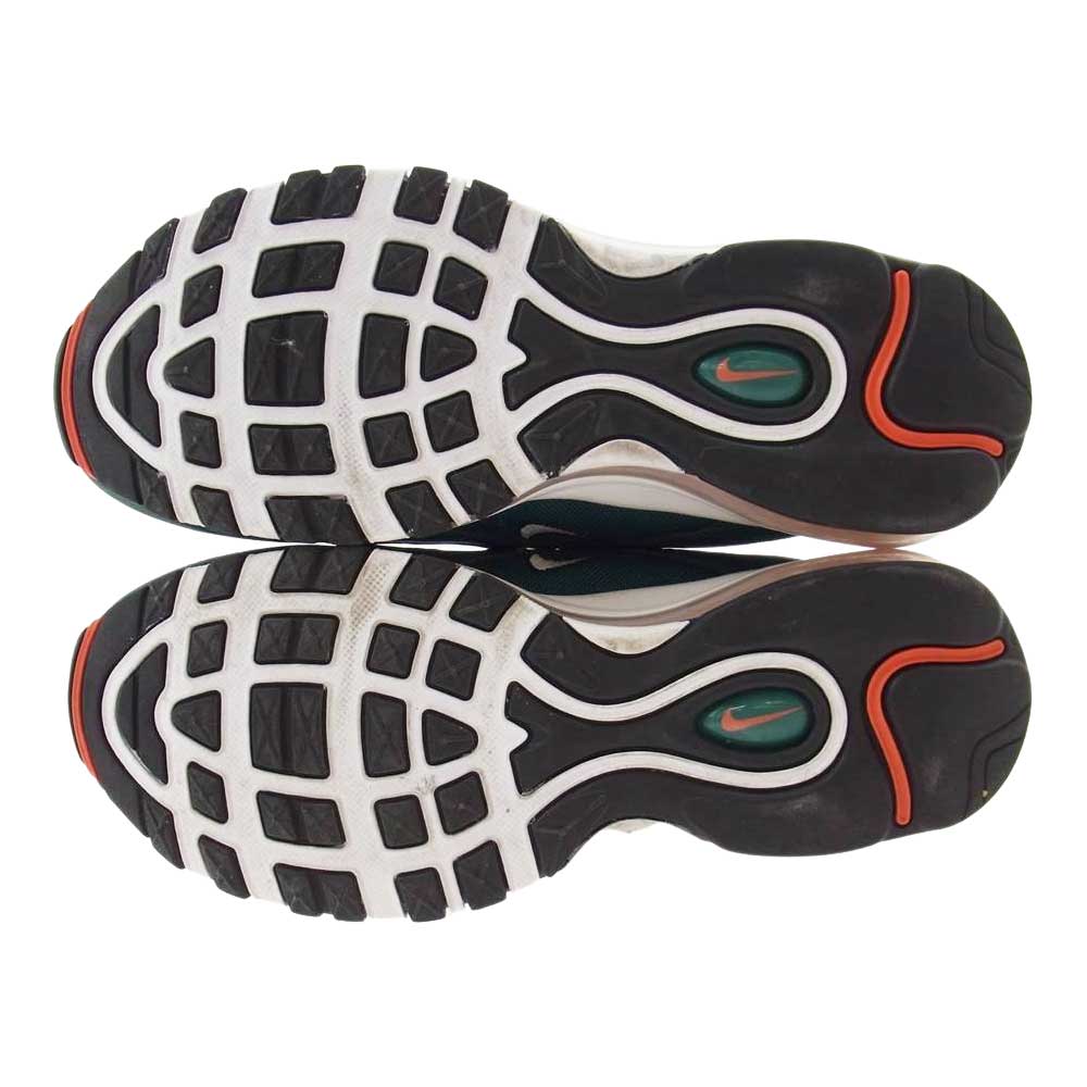 NIKE ナイキ 921826-300 AIR MAX 97 エアマックス スニーカー グリーン系 シルバー系 26cm【中古】