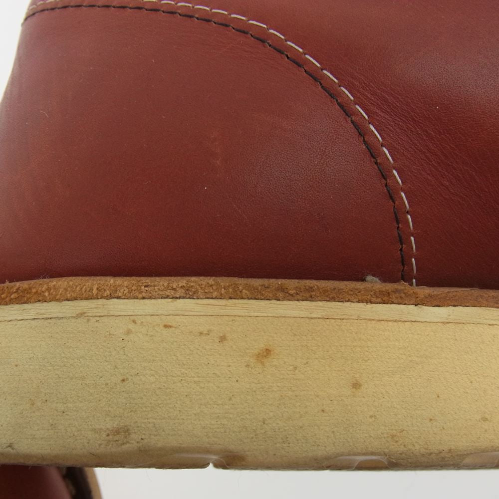 RED WING レッドウィング 8166 6インチ クラシック ラウンド ブーツ ブラウン系 26.5cm【中古】