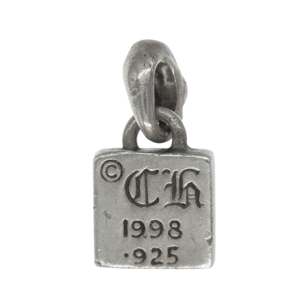 CHROME HEARTS クロムハーツ（原本無） フレームド CHプラス チャーム  シルバー系【中古】