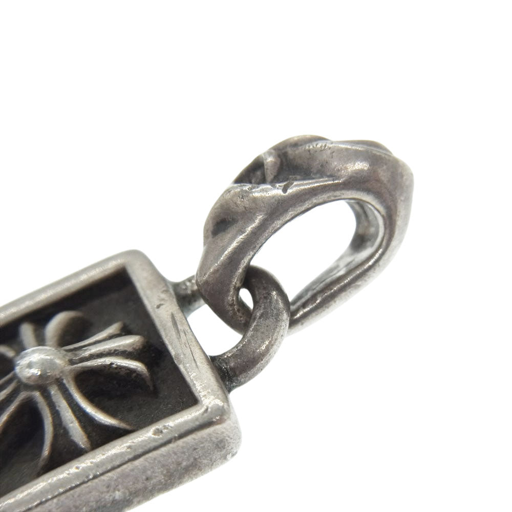 CHROME HEARTS クロムハーツ（原本無） フレームド CHプラス チャーム  シルバー系【中古】