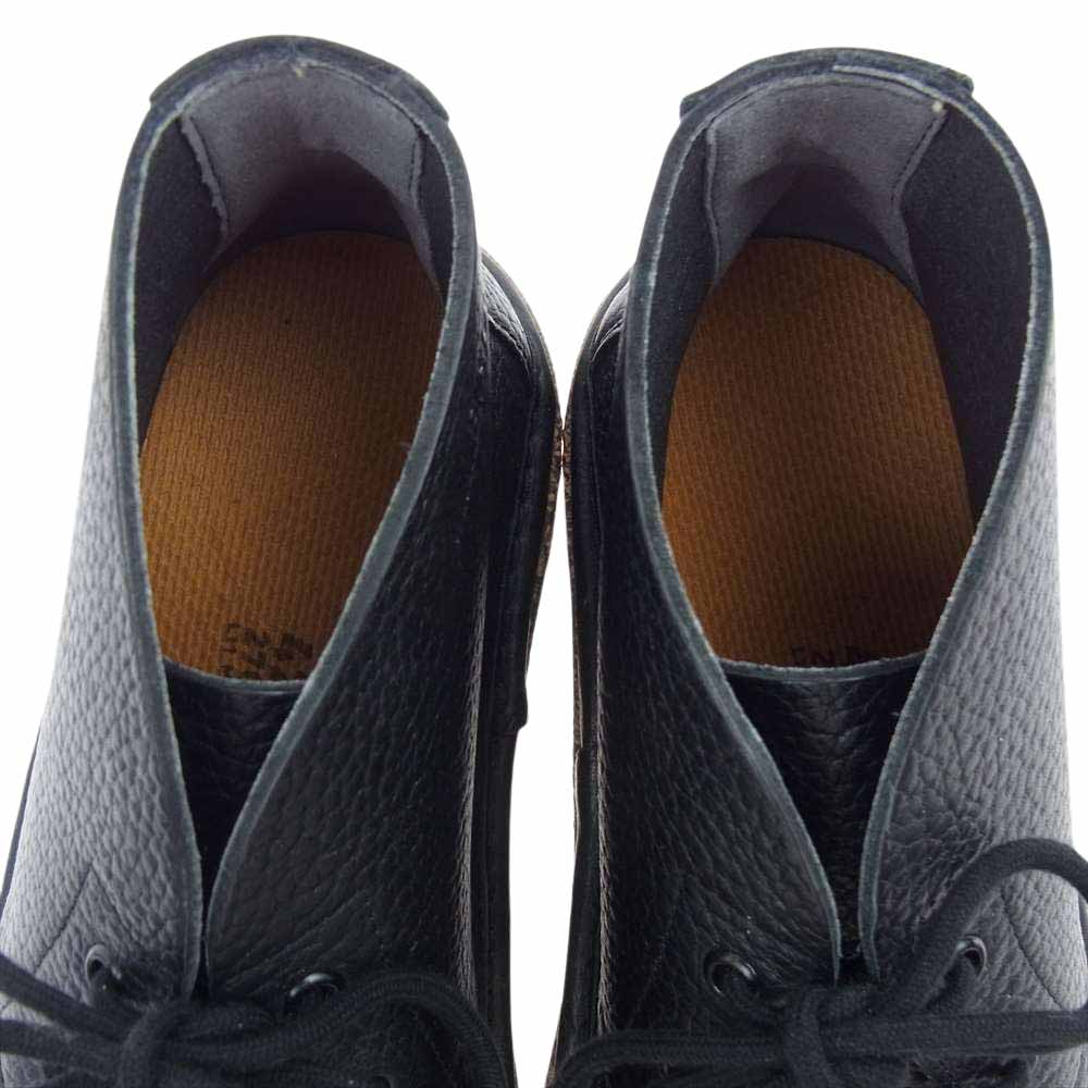 BIRKENSTOCK ビルケンシュトック MILTON ESPRESSO ミルトン レザー シューズ ブラック系 UK8【中古】