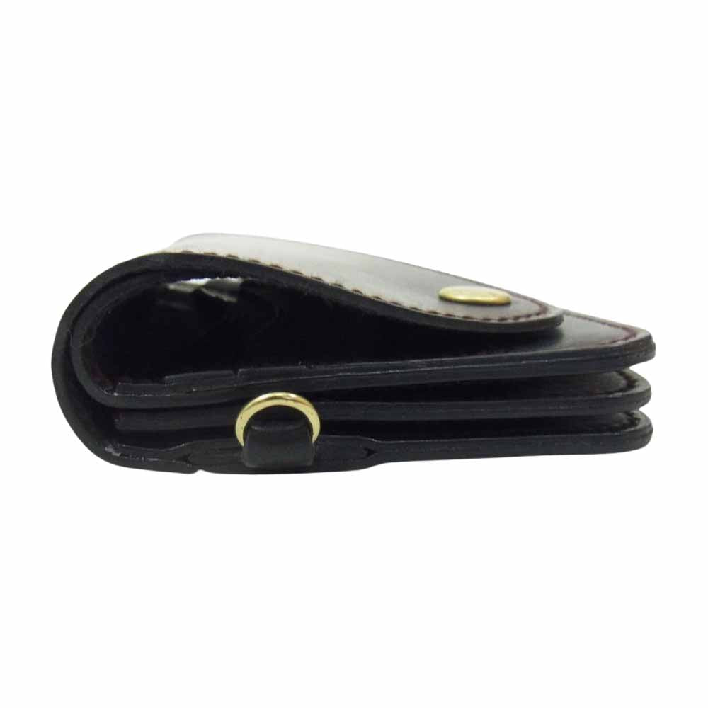 アーツクラフト ELBAMATT LONG WALLET レザー ロング ウオレット ブラック系【極上美品】【中古】