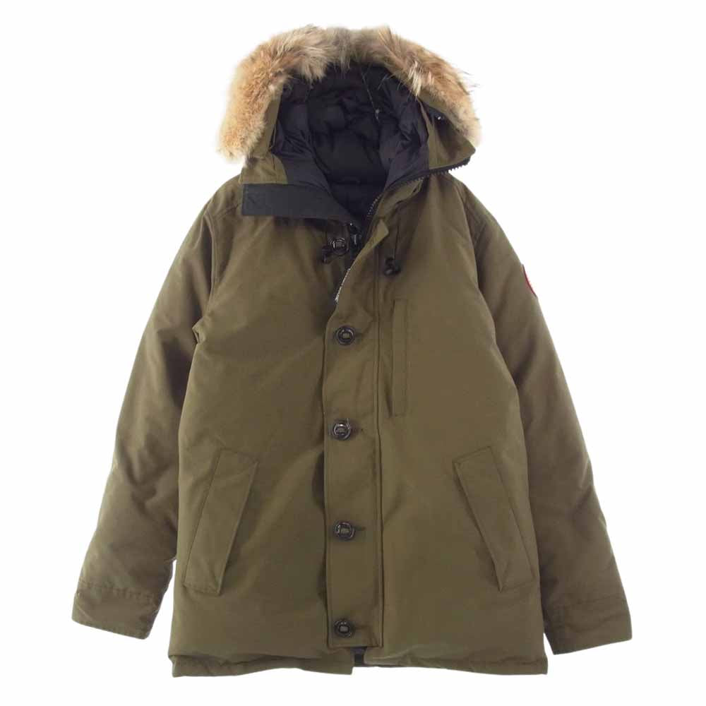 CANADA GOOSE カナダグース 3426MA  CHATEAU PARKA シャトー FUSION FIT 国内正規  サザビーリーグ ミリタリーグリーン ダウン ジャケット ブラック系 ミリタリーグリーン系 LG 175/100Y【中古】
