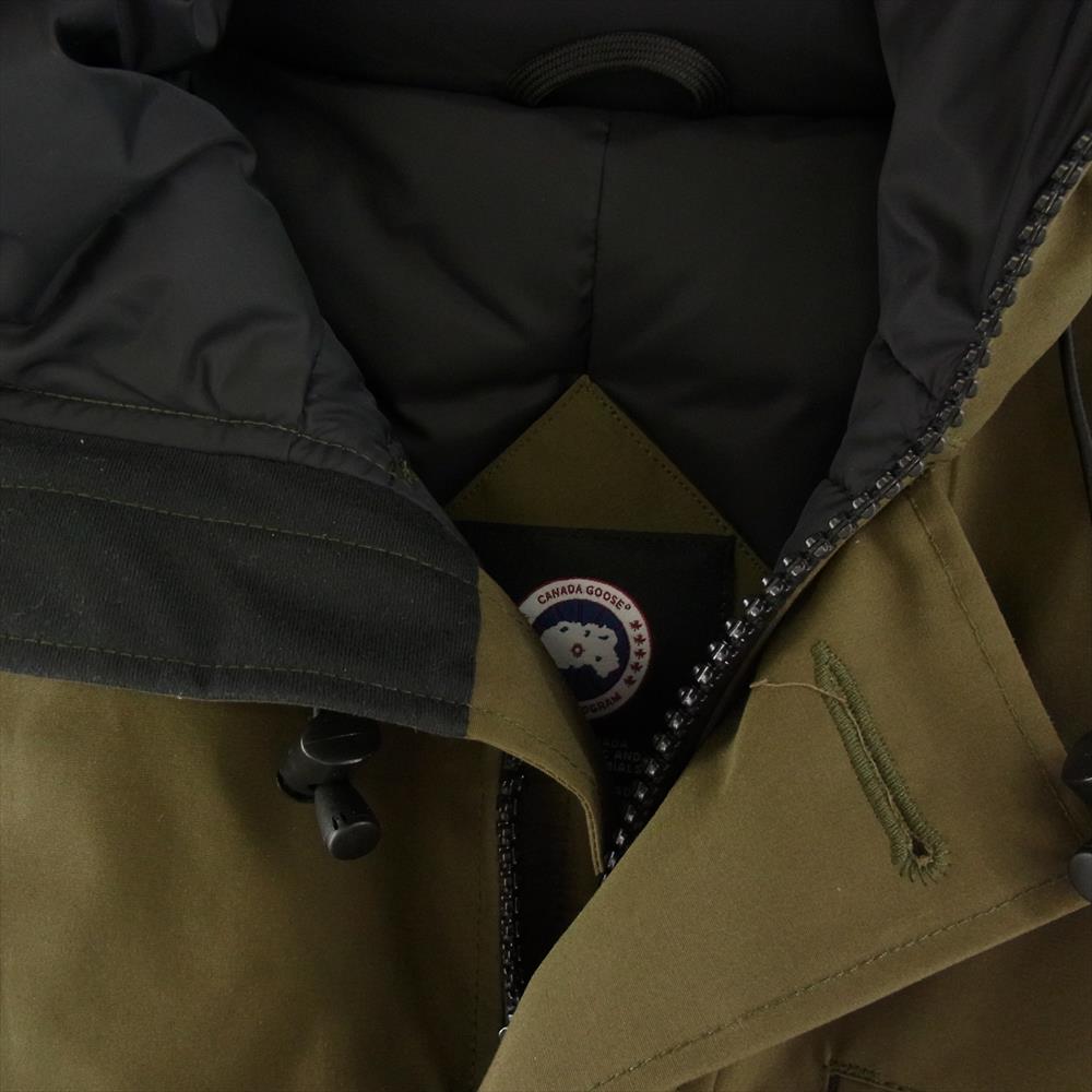 CANADA GOOSE カナダグース 3426MA  CHATEAU PARKA シャトー FUSION FIT 国内正規  サザビーリーグ ミリタリーグリーン ダウン ジャケット ブラック系 ミリタリーグリーン系 LG 175/100Y【中古】