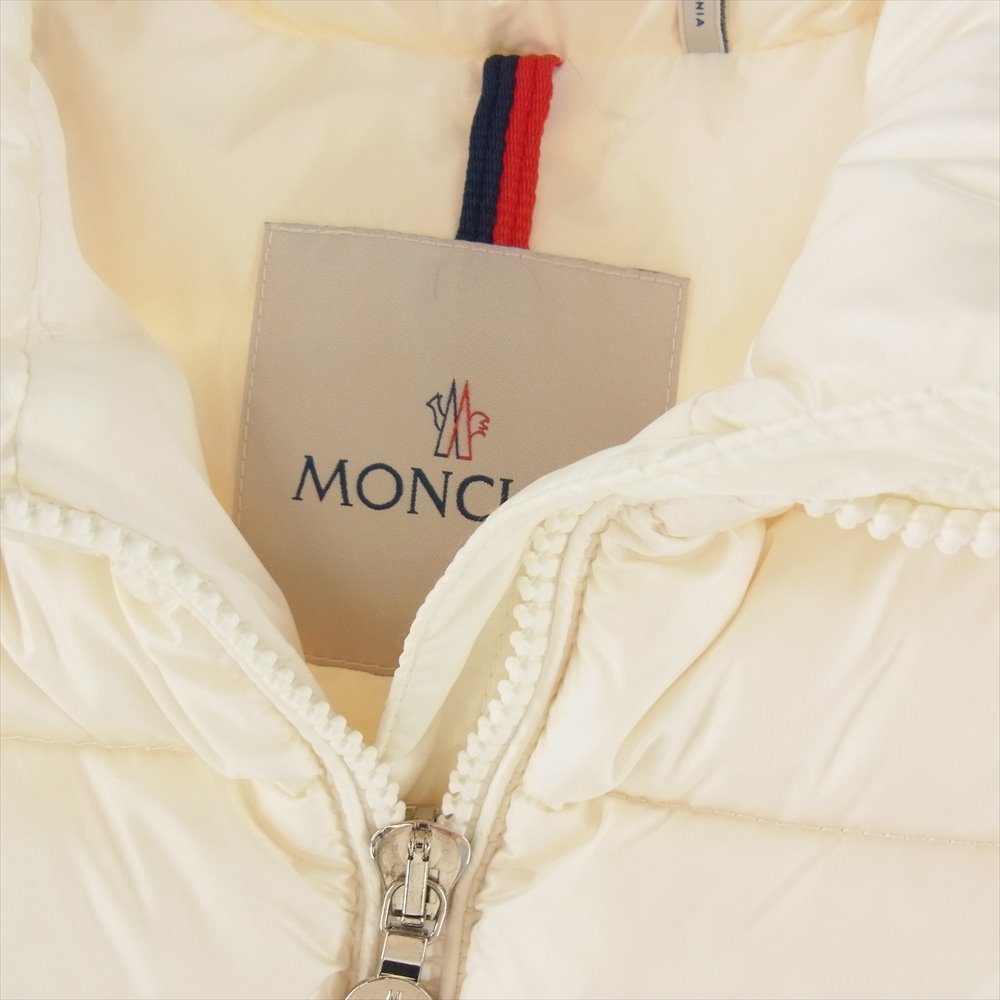 MONCLER モンクレール NADRA ダウンコート キッズ 104cm ダウンジャケット オフホワイト系 4 anni 104cm【中古】