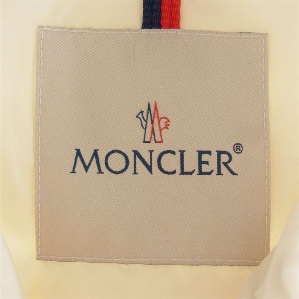 MONCLER モンクレール NADRA ダウンコート キッズ 104cm ダウンジャケット オフホワイト系 4 anni 104cm【中古】