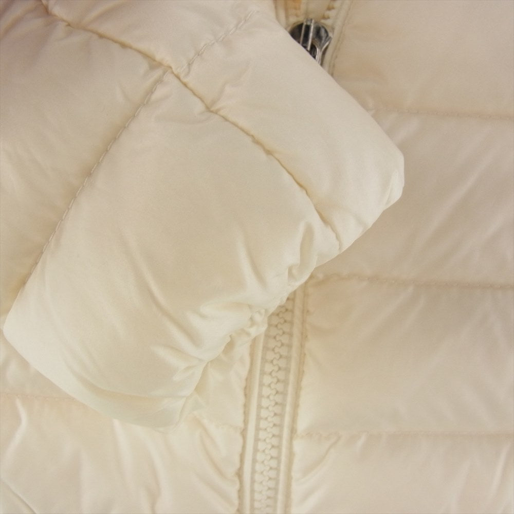MONCLER モンクレール NADRA ダウンコート キッズ 104cm ダウンジャケット オフホワイト系 4 anni 104cm【中古】