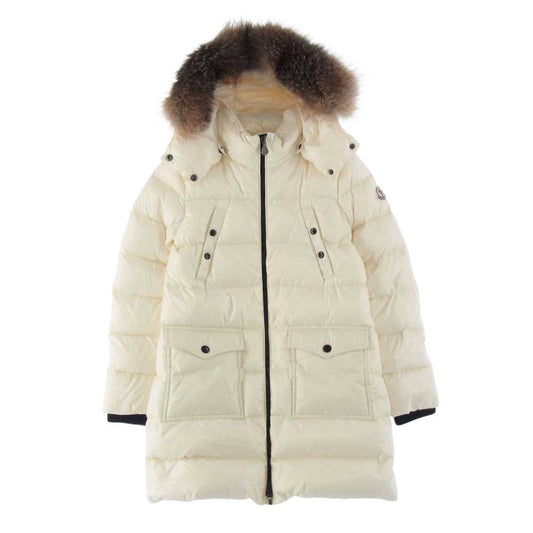 MONCLER モンクレール FRAGONT フラゴン ダウンコート キッズ 140cm ダウンジャケット オフホワイト系 10 anni 140cm【中古】