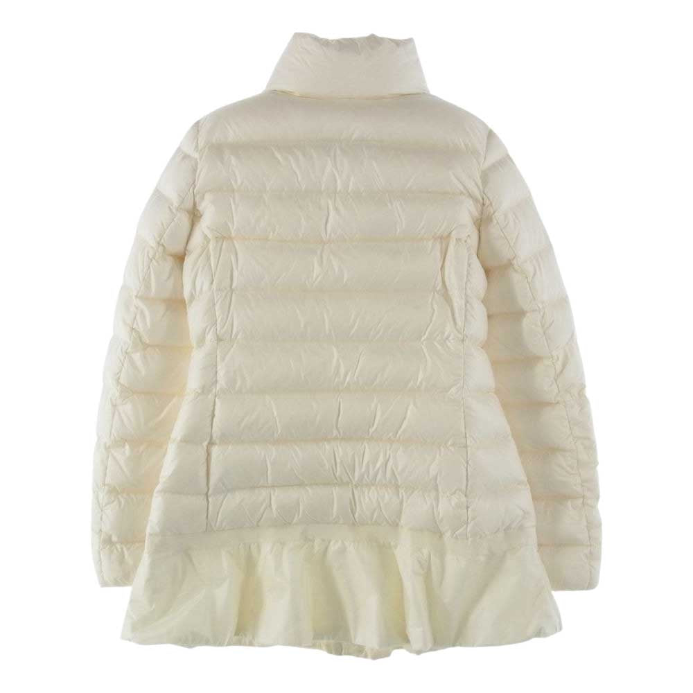 MONCLER モンクレール NADRA ダウンコート キッズ 140cm ダウンジャケット オフホワイト系 10 anni 140cm【中古】