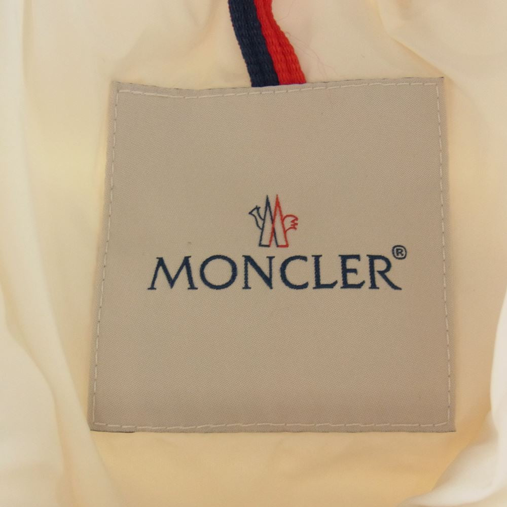 MONCLER モンクレール NADRA ダウンコート キッズ 140cm ダウンジャケット オフホワイト系 10 anni 140cm【中古】