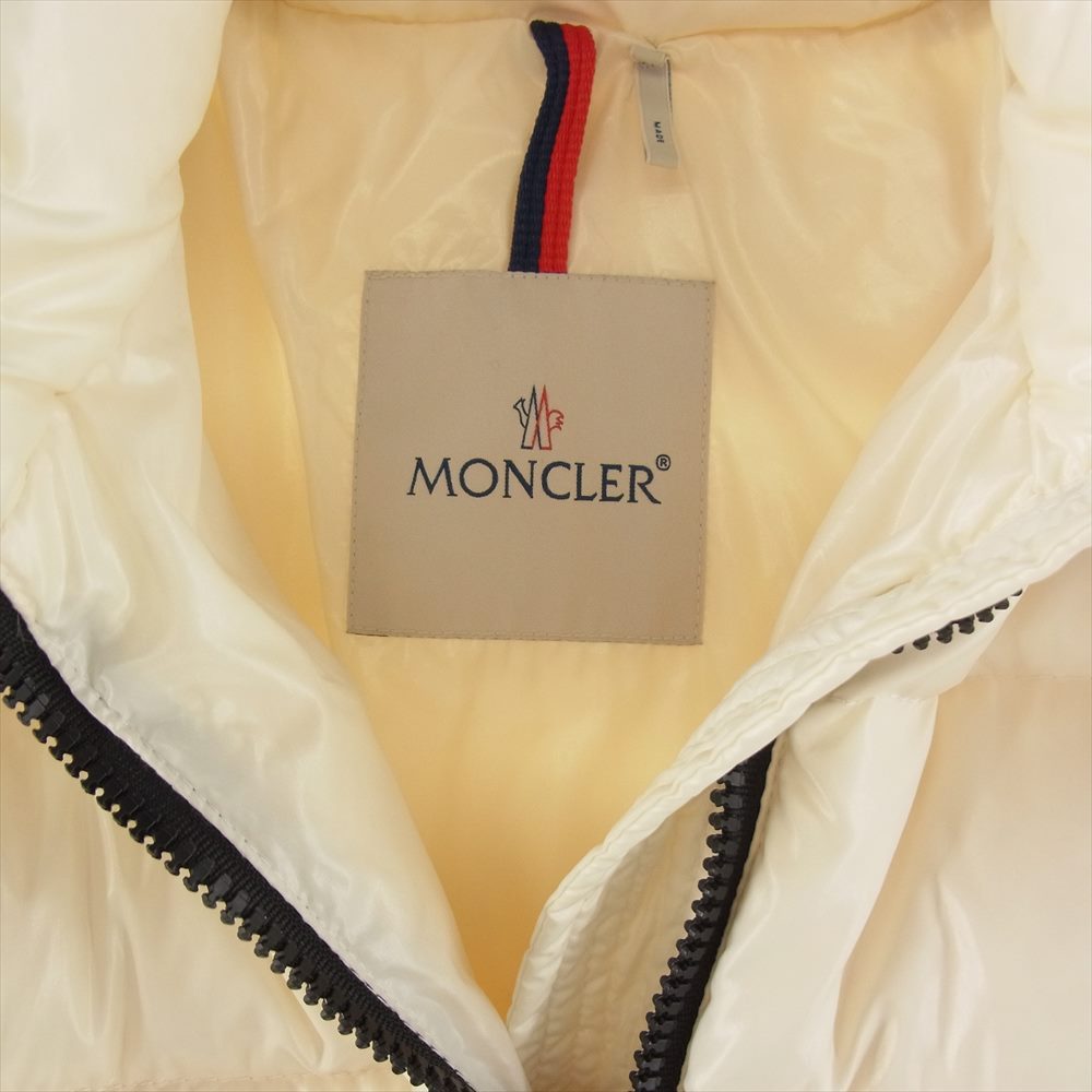MONCLER モンクレール MOKA モカ ダウンコート ダウンジャケット オフホワイト系【中古】