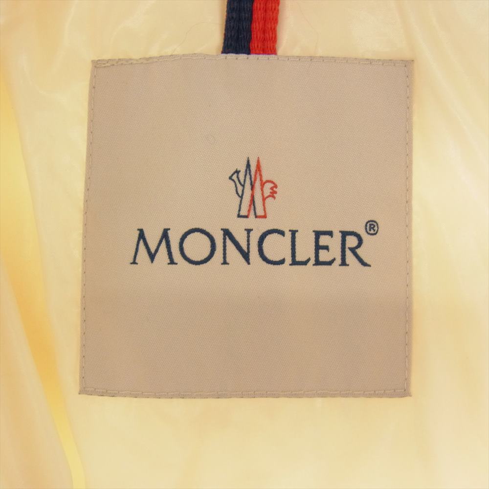 MONCLER モンクレール MOKA モカ ダウンコート ダウンジャケット オフホワイト系【中古】