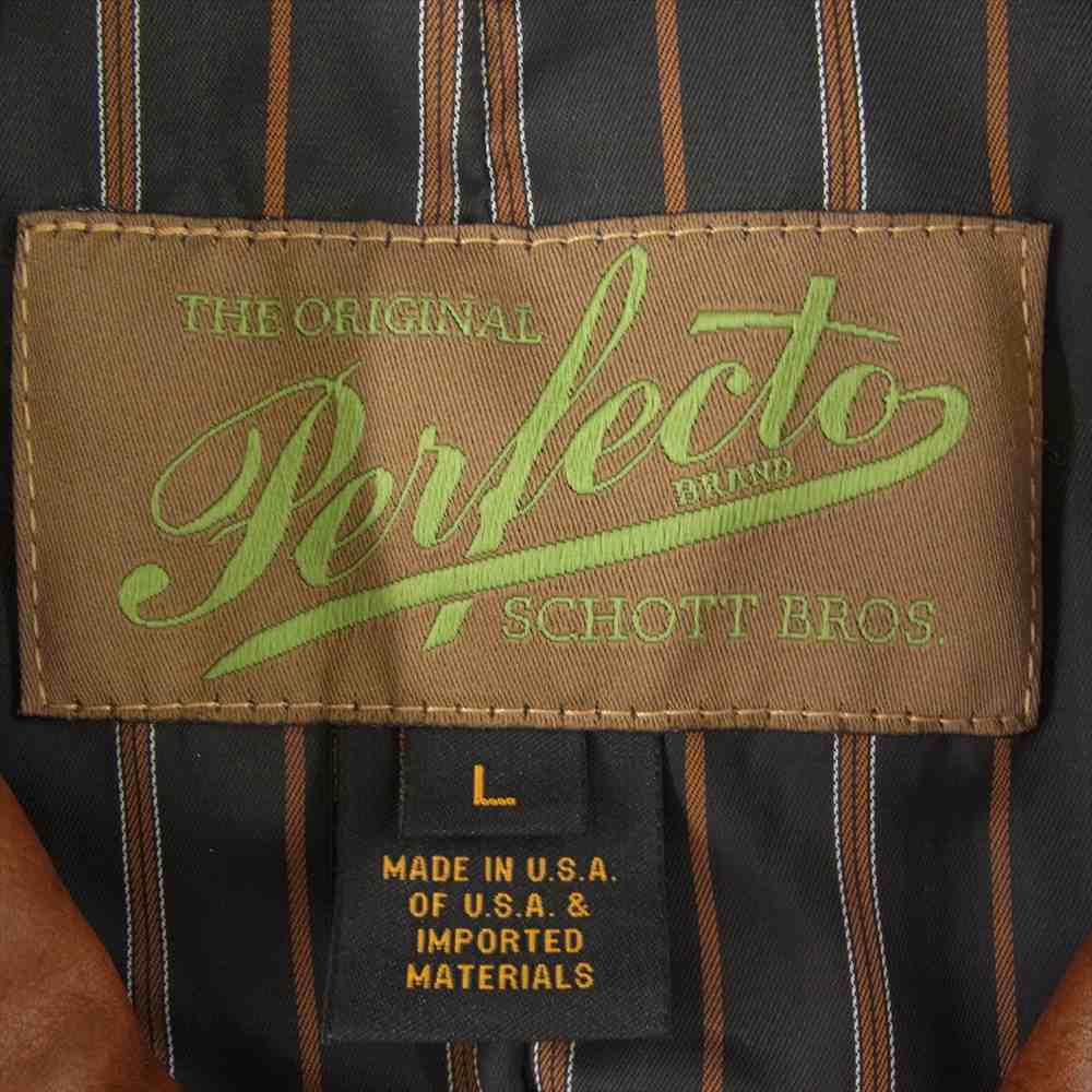 schott ショット 7623 544LT WEIGHT COWHIDE SHORT CAR COAT ウエート カウハイド ショート カー コート ジャケット 55BROWN ブラウン ブラウン系 L【新古品】【未使用】【中古】