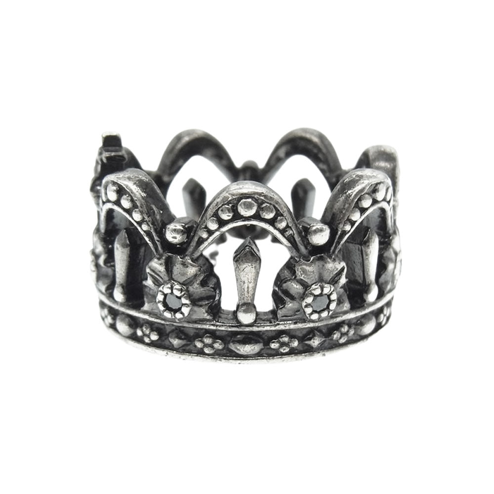 Justin Davis ジャスティンデイビス  SRJ127 CHAPEL CROWN クラウン リング ブラック系【中古】
