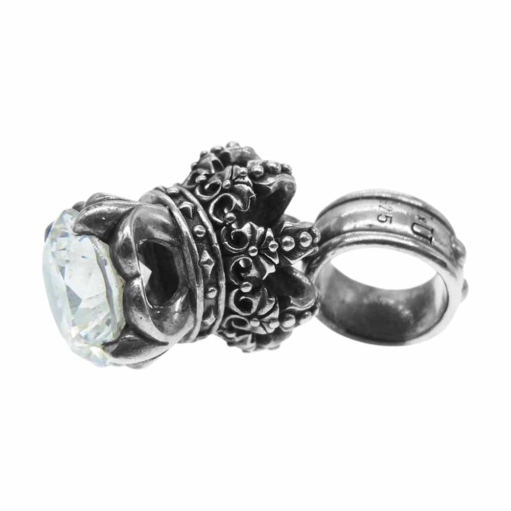 Justin Davis ジャスティンデイビス SPJ565 CROWNLET クラウン ペンダント シルバー系【中古】
