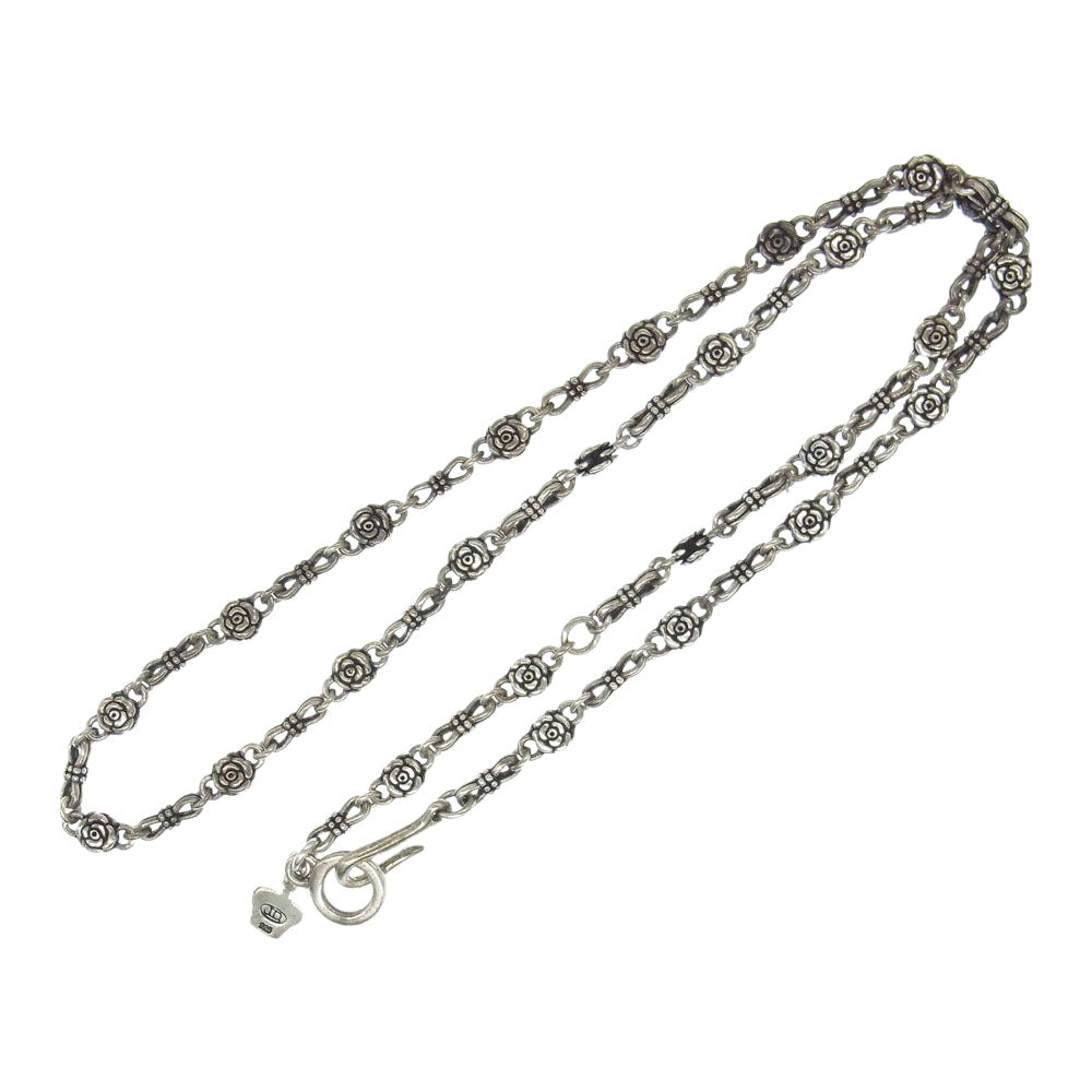 Justin Davis ジャスティンデイビス SNJ210 BOHEMIAN ローズ チェーン シルバー系【中古】