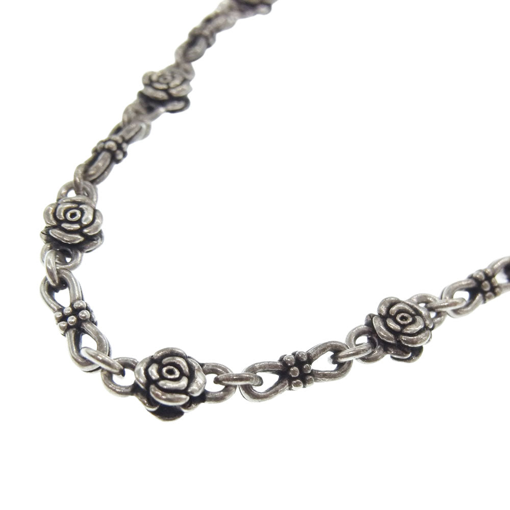 Justin Davis ジャスティンデイビス SNJ210 BOHEMIAN ローズ チェーン シルバー系【中古】