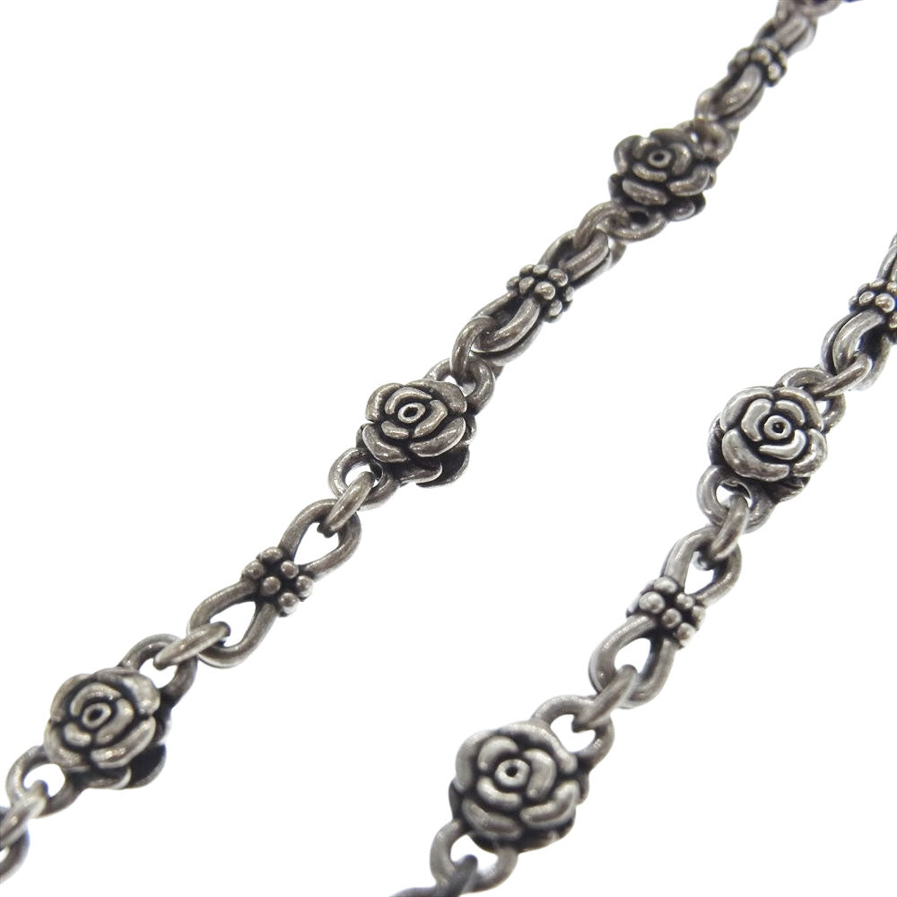 Justin Davis ジャスティンデイビス SNJ210 BOHEMIAN ローズ チェーン シルバー系【中古】