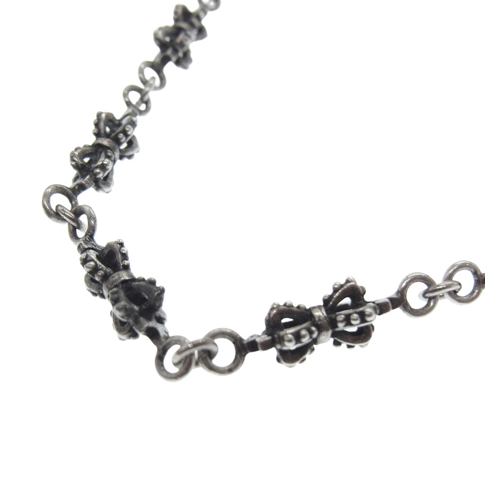 Justin Davis ジャスティンデイビス SNJ106  Double Crown Chain ダブルクラウン チェーン シルバー系【中古】