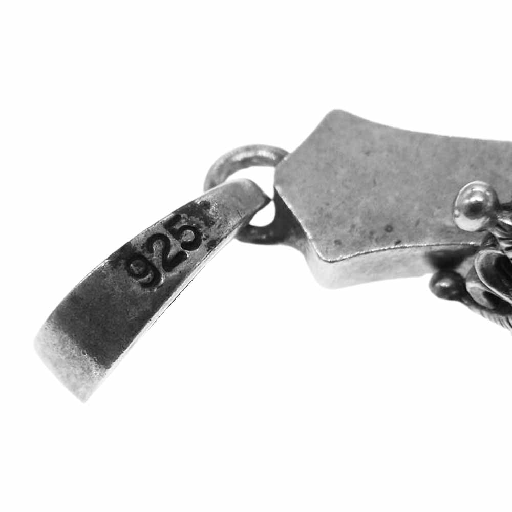 Justin Davis ジャスティンデイビス SPJ122 CROSS WITH CROWN クラウン クロス ペンダント シルバー系【中古】