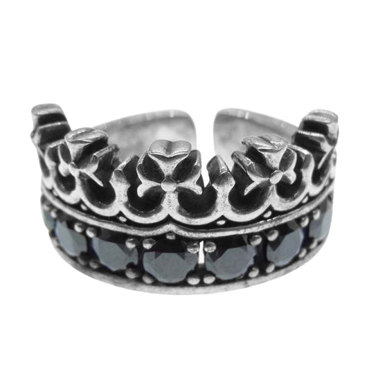 Justin Davis ジャスティンデイビス SRJ663 BETH Ring ストーン リング シルバー系【中古】