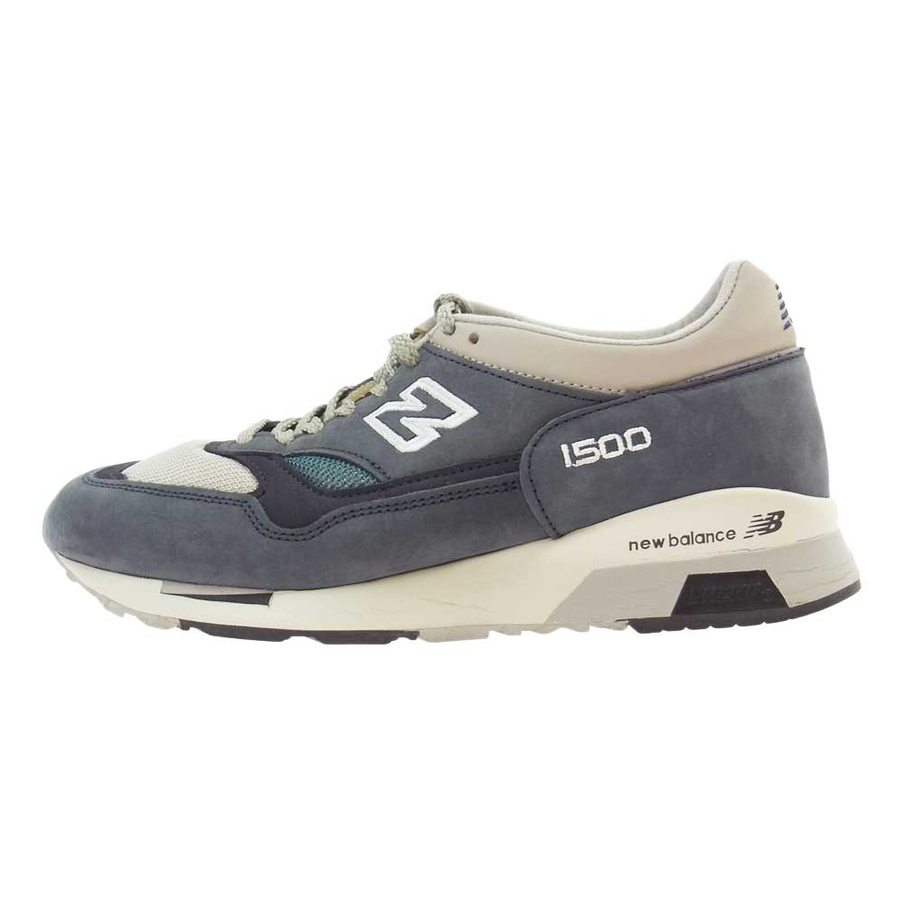 NEW BALANCE ニューバランス M1500FA 英国製 スニーカー グレー系 UK8【中古】