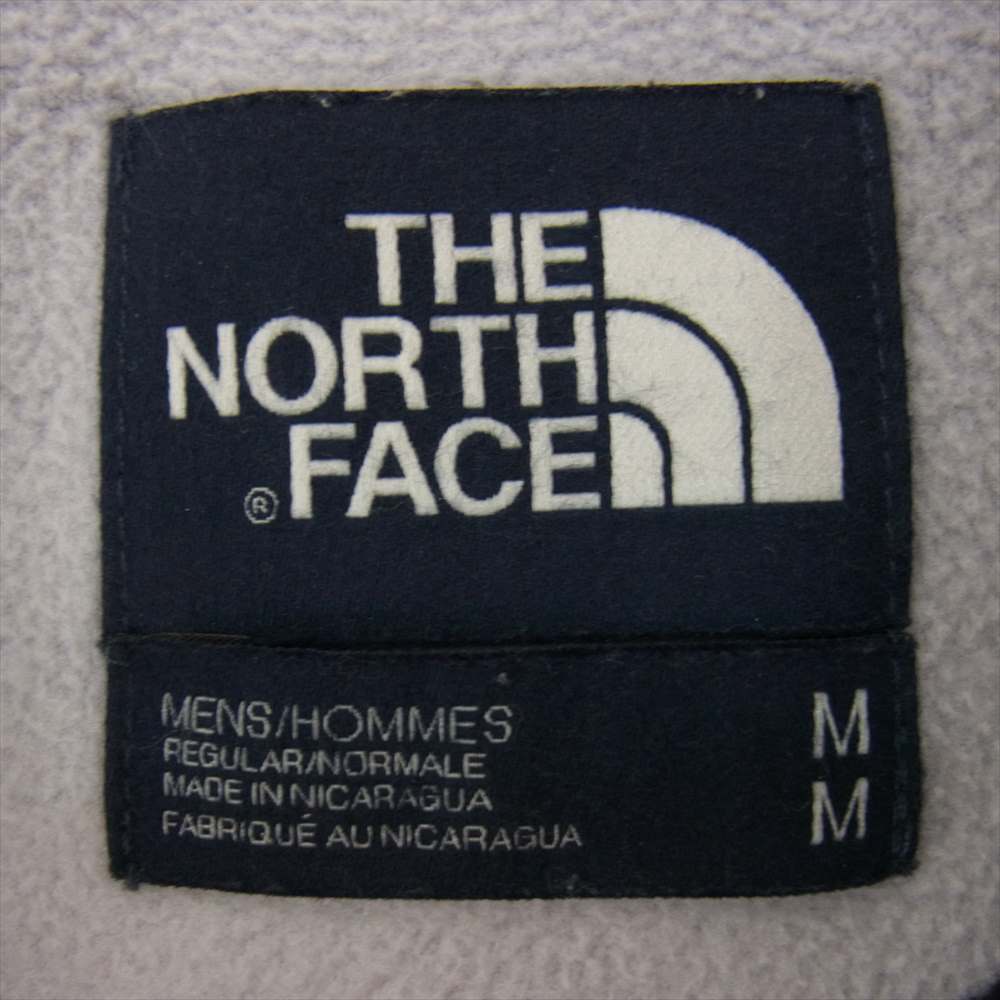 THE NORTH FACE ノースフェイス NF0A3MFV Men's Glacier Alpine Full Zip グレイシャー アルパイン フルジップ フリース ジャケット オフホワイト系 ブラック系【中古】
