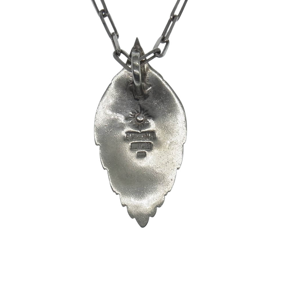 ARIZONA FREEDOM アリゾナフリーダム T-71 K18台付太陽神 イーグル ペンダントトップ イーグルフックチェーン ネックレス シルバー系【中古】