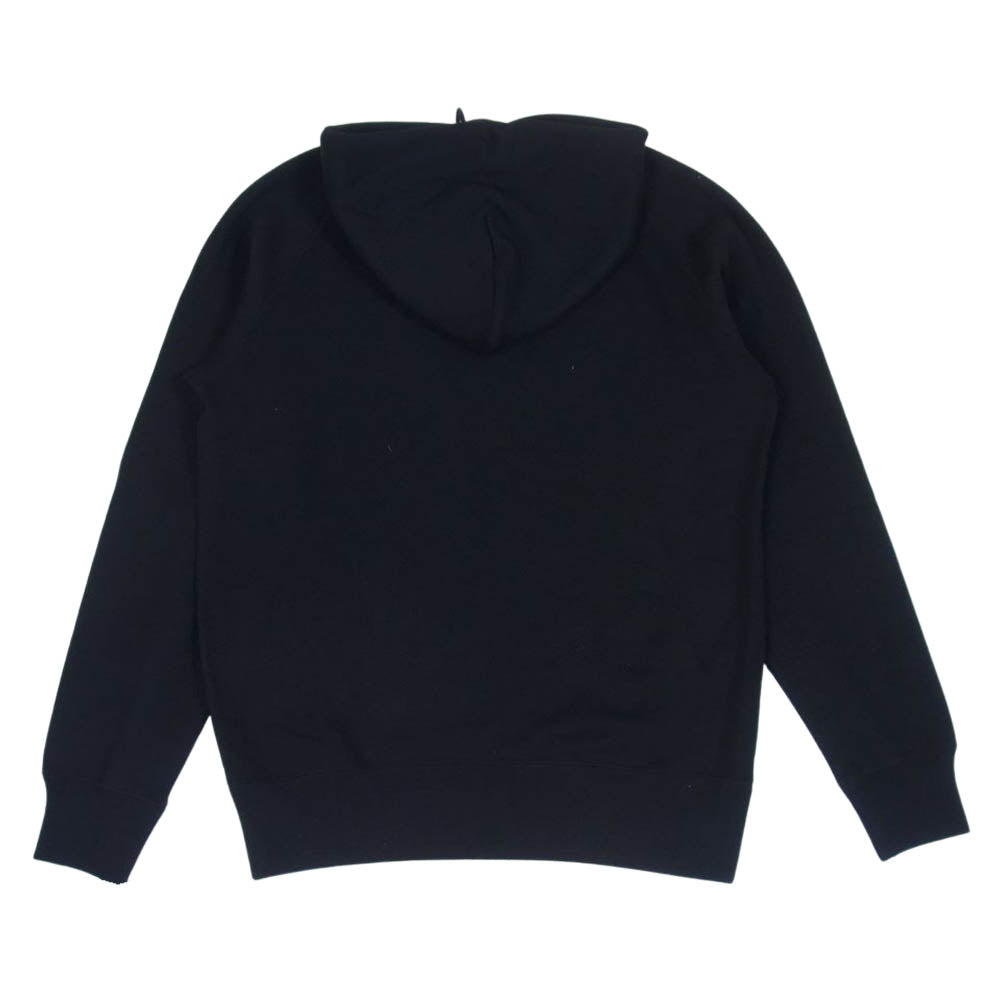 Sacai サカイ 21SS 21-0173S LOVE OVER RULES スエットパーカー フーディ ブラック  ブラック系 2【美品】【中古】
