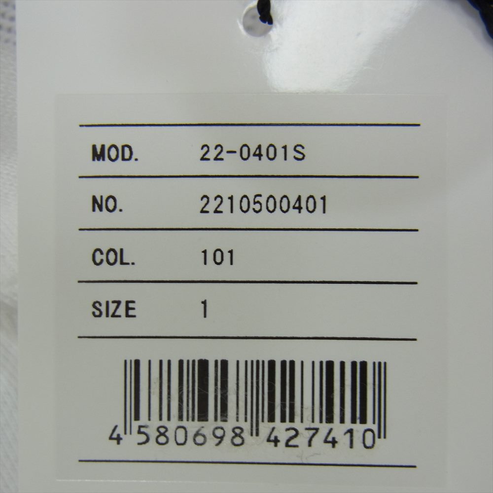 Sacai サカイ 22SS 22-0401S FILM CREW バックプリントパーカー スエットパーカー フーディ ホワイト ホワイト系 1【美品】【中古】