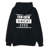 Sacai サカイ 22SS 22-0401S FILM CREW バックプリントパーカー スエットパーカー フーディブラック  ブラック系 1【美品】【中古】