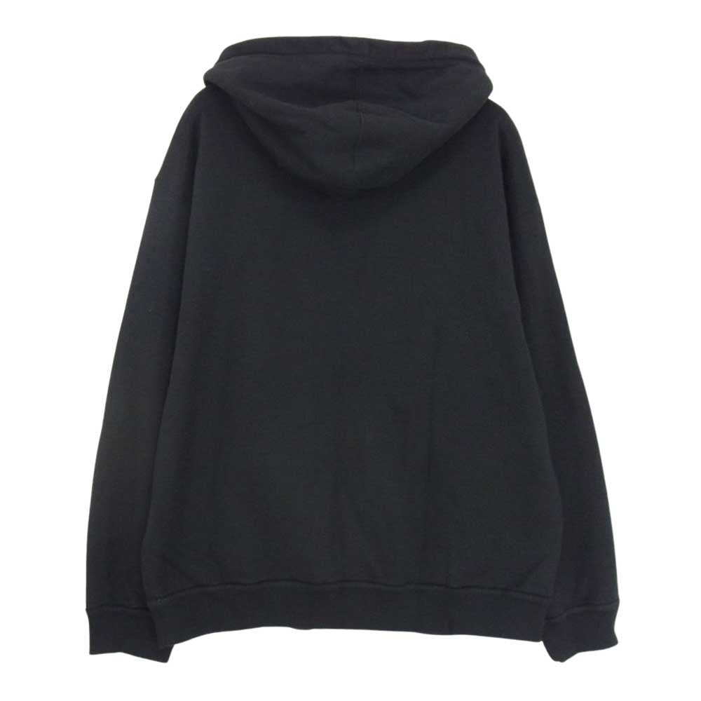 VALENTINO ヴァレンティノ UV3MF14F3TV VLTN ロゴ デザインプルオーバーパーカー スウェットフーディ  ブラック系 S【中古】