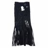 Sacai サカイ 22AW 22-06264 Wool Melton Fringed Skirt ウール メルトン フリンジ スカート 3【美品】【中古】