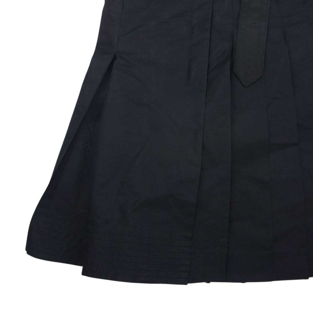 Sacai サカイ 22AW 22-06322 cotton Gabardine Skirt コットン ギャバジン スカート ブラック系 2【美品】【中古】