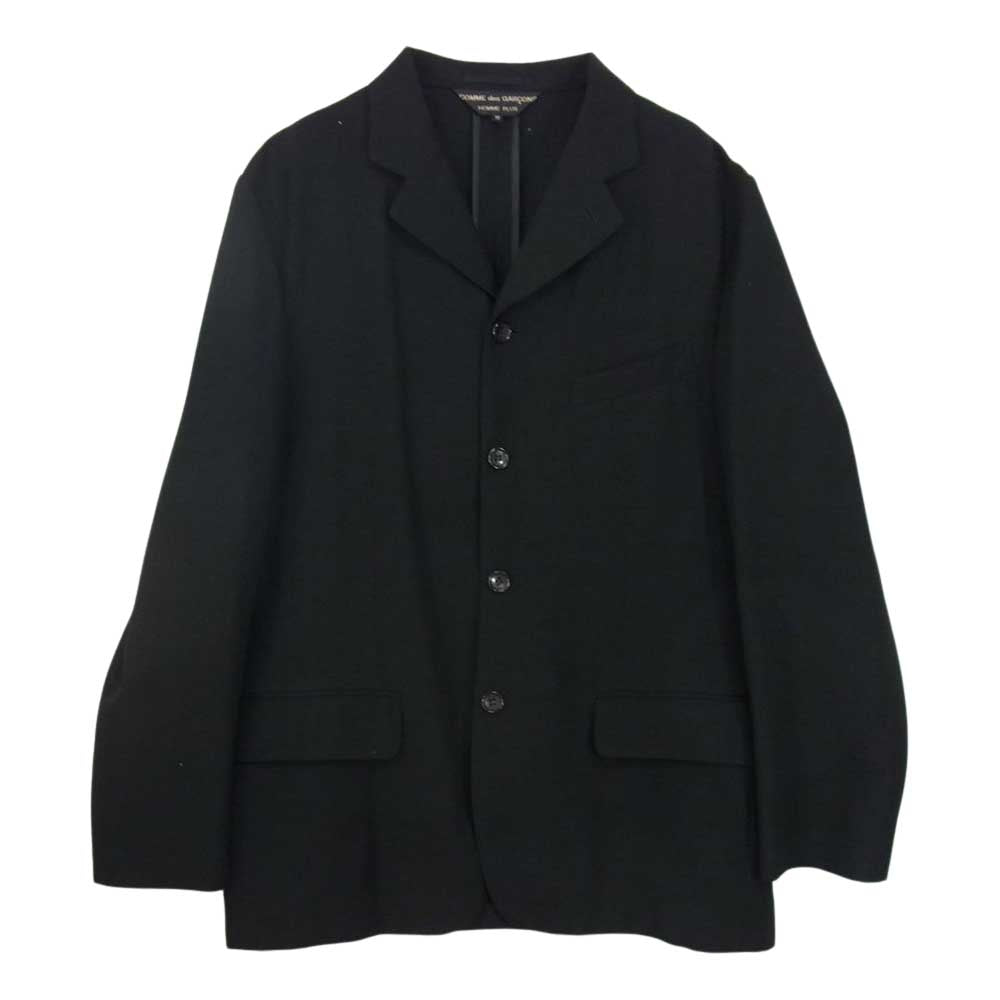 COMME des GARCONS HOMME PLUS コムデギャルソンオムプリュス PJ-10098M 4B ジャケット ビンテージ 90s ブラック系 M【中古】