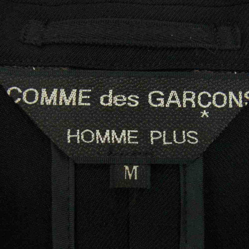 COMME des GARCONS HOMME PLUS コムデギャルソンオムプリュス PJ-10098M 4B ジャケット ビンテージ 90s ブラック系 M【中古】