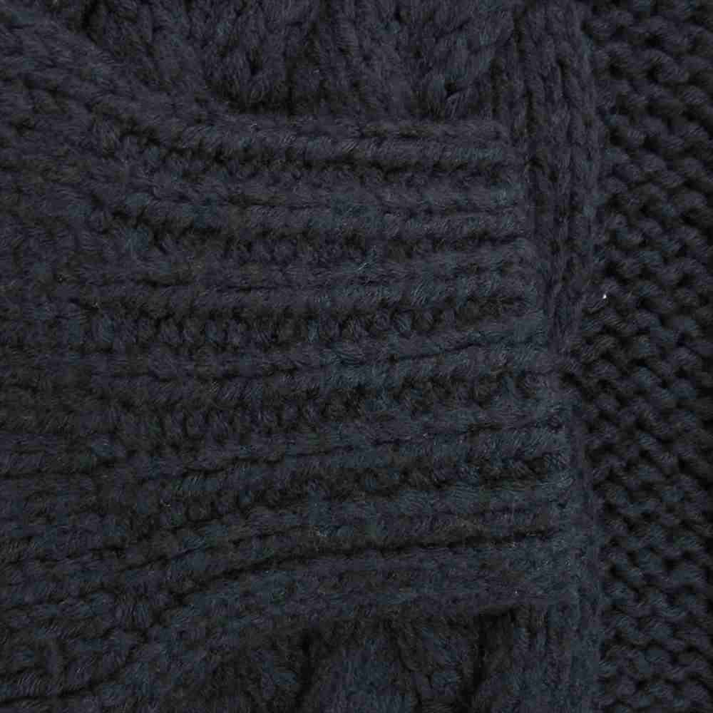 DESCENDANT ディセンダント FADED CABLE KNIT ケーブル編み 切替