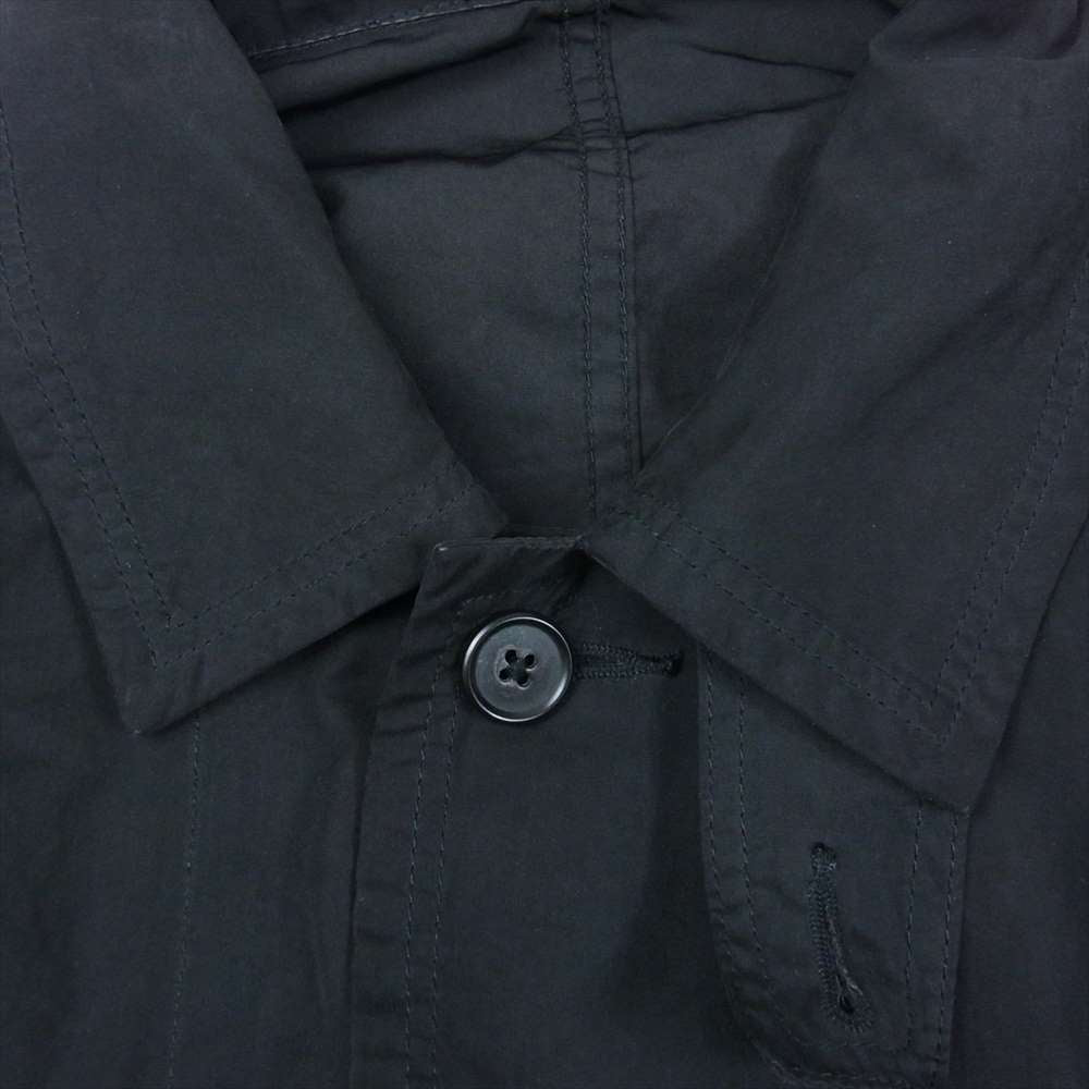 PORTER CLASSIC ポータークラシック WEATHER SWING COAT ウェザースイングコート ロングコート ブラック系 2【中古】