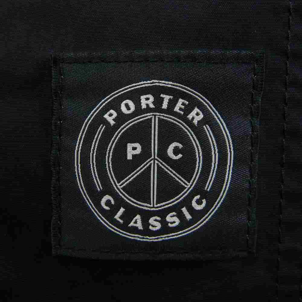 PORTER CLASSIC ポータークラシック WEATHER SWING COAT ウェザースイングコート ロングコート ブラック系 2【中古】