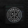 PORTER CLASSIC ポータークラシック WEATHER SWING COAT ウェザースイングコート ロングコート ブラック系 2【中古】