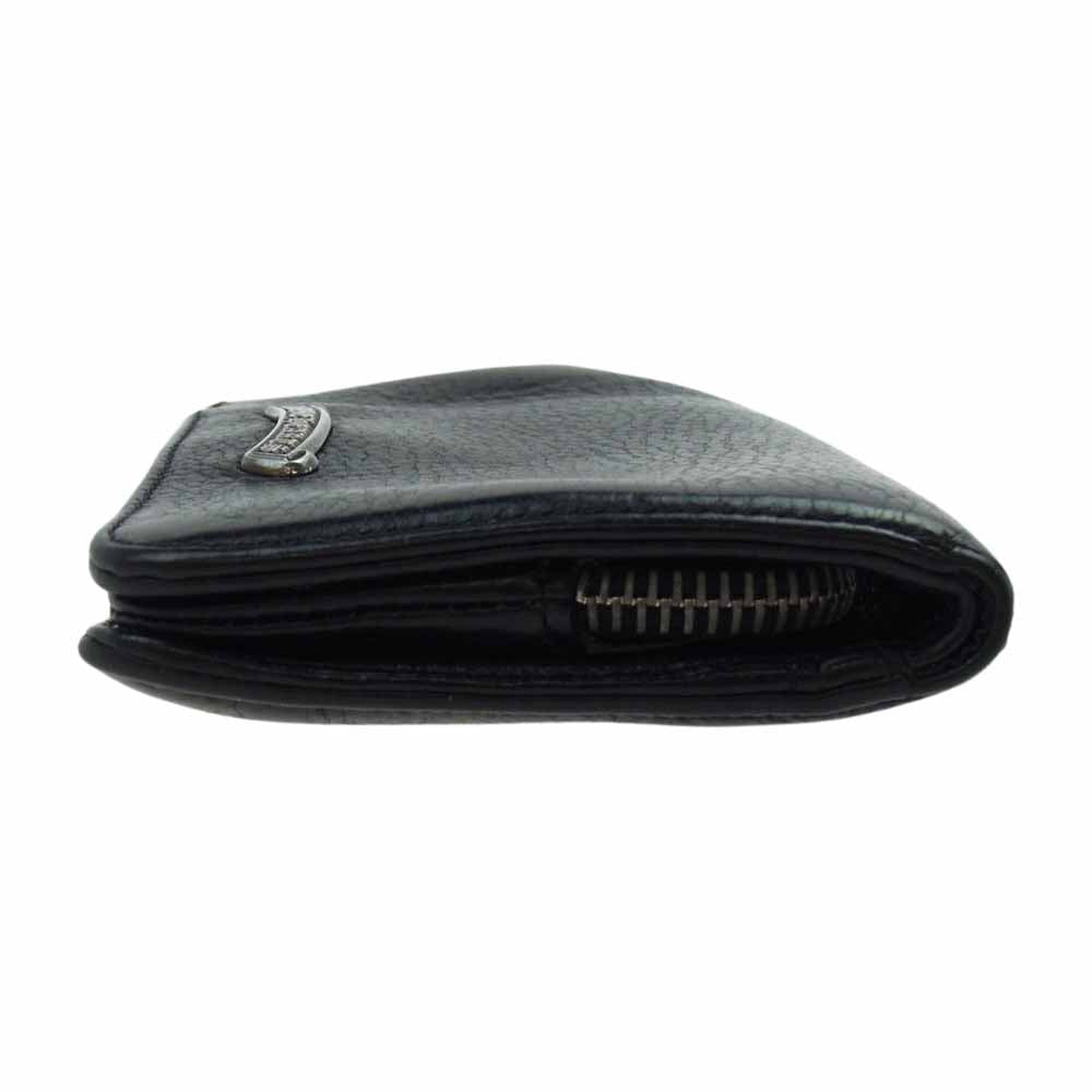 CHROME HEARTS クロムハーツ（原本無） JOEY WALLET ジョーイウォレット ブラック系【中古】