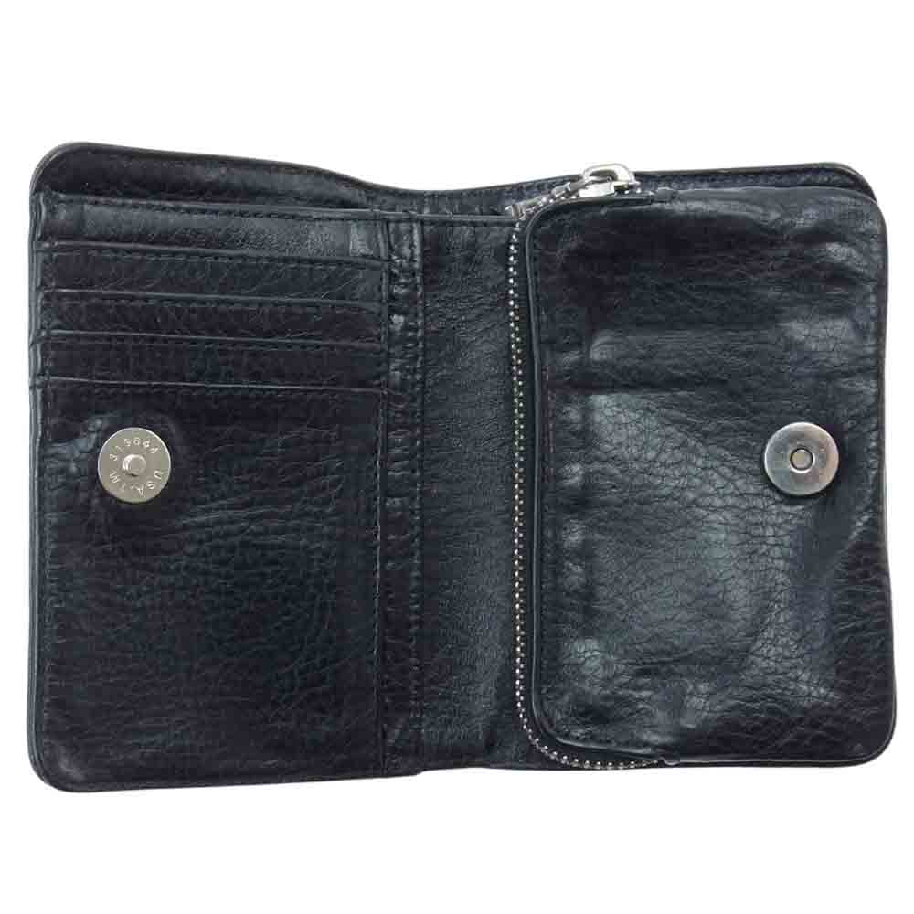 CHROME HEARTS クロムハーツ（原本無） JOEY WALLET ジョーイウォレット ブラック系【中古】