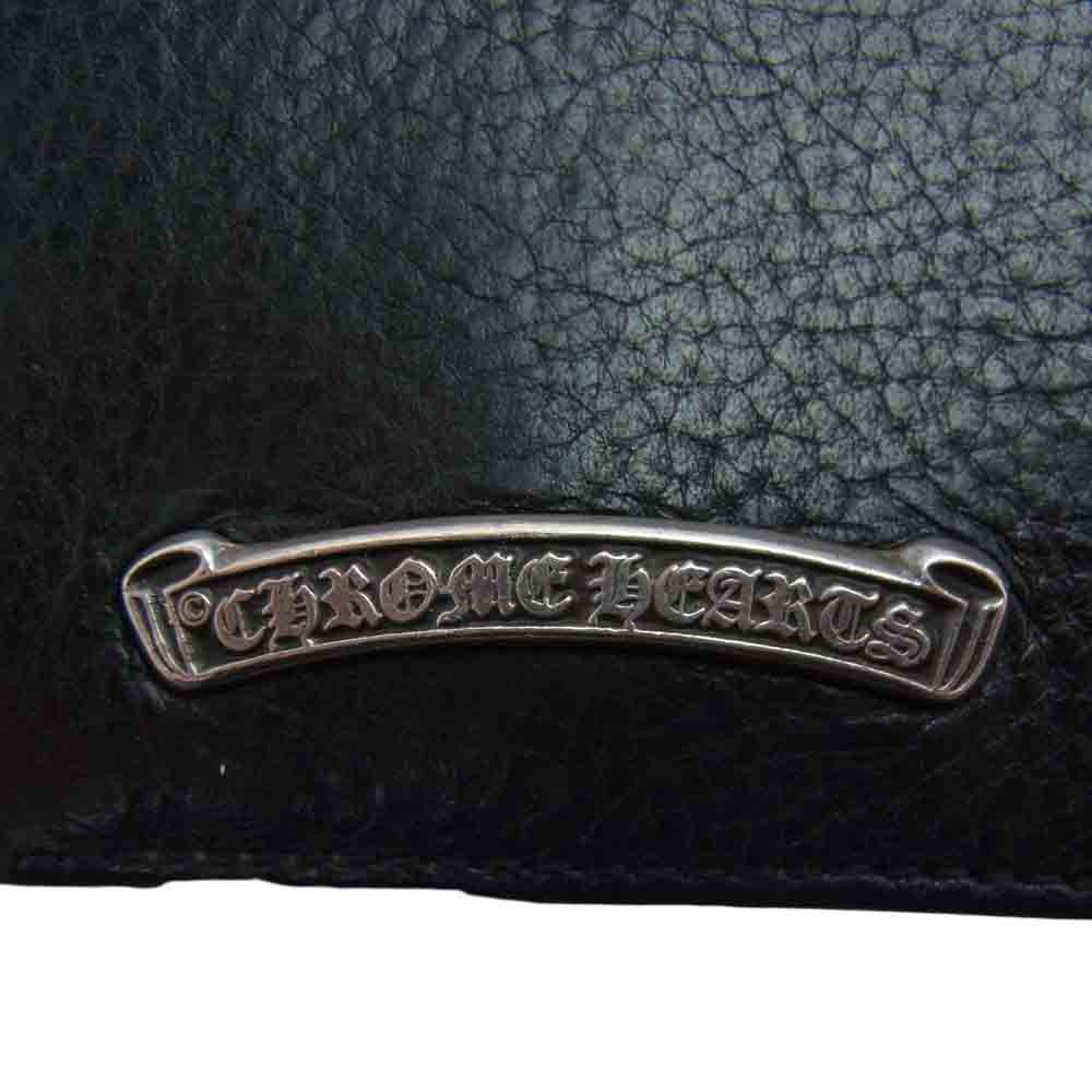 CHROME HEARTS クロムハーツ（原本無） JOEY WALLET ジョーイウォレット ブラック系【中古】