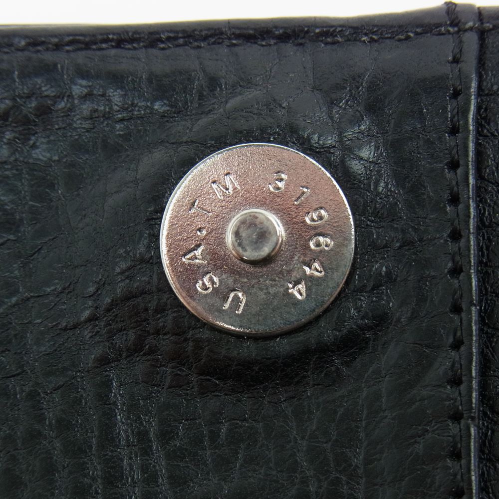 CHROME HEARTS クロムハーツ（原本無） JOEY WALLET ジョーイウォレット ブラック系【中古】