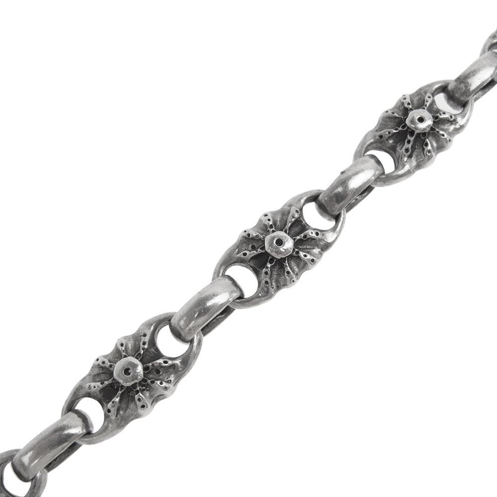 BILL WALL LEATHER ビルウォールレザー LIMITED 011/100 SUNリンク アイアンクロス ストーン ウォレットチェーン シルバー系【中古】