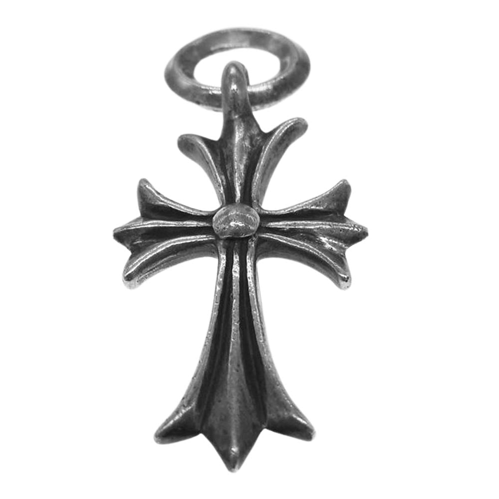 CHROME HEARTS クロムハーツ（原本無） タイニー CHクロス チャーム シルバー系【中古】
