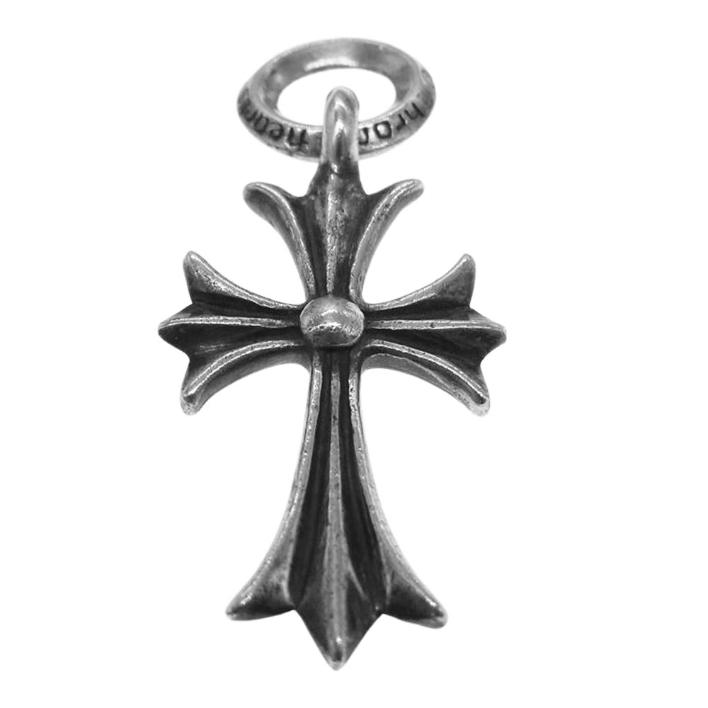 CHROME HEARTS クロムハーツ（原本無） タイニー CHクロス チャーム シルバー系【中古】
