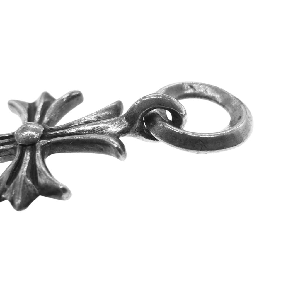 CHROME HEARTS クロムハーツ（原本無） タイニー CHクロス チャーム シルバー系【中古】